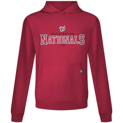 Washington Nationals Levelwear Relay Journey Pullover Hoodie - Red Hoodies