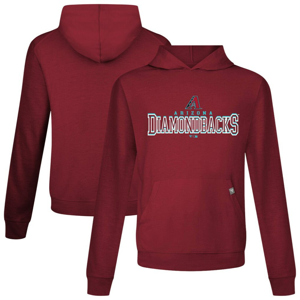 Arizona Diamondbacks Levelwear Relay Journey Pullover Hoodie - Cardinal Hoodies