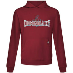 Arizona Diamondbacks Levelwear Relay Journey Pullover Hoodie - Cardinal Hoodies
