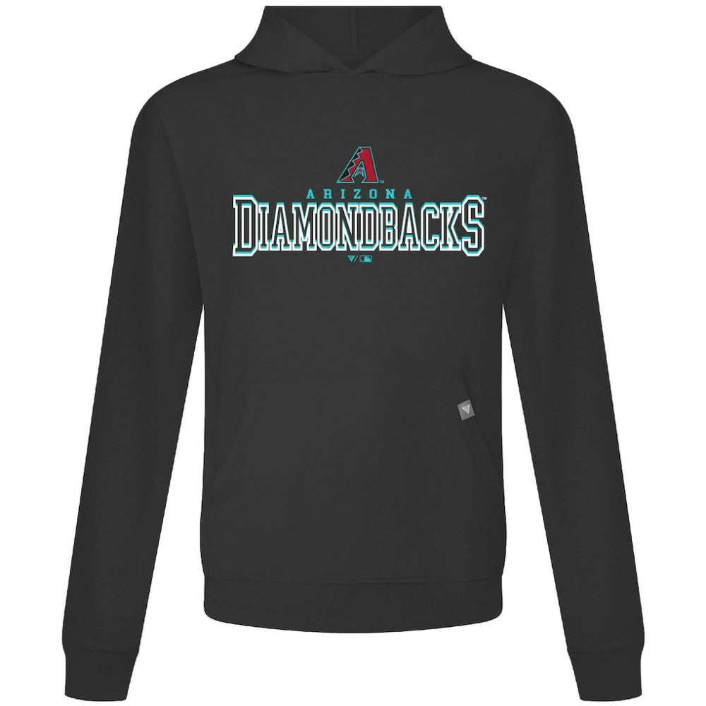 Arizona Diamondbacks Levelwear Relay Journey Pullover Hoodie - Black Hoodies