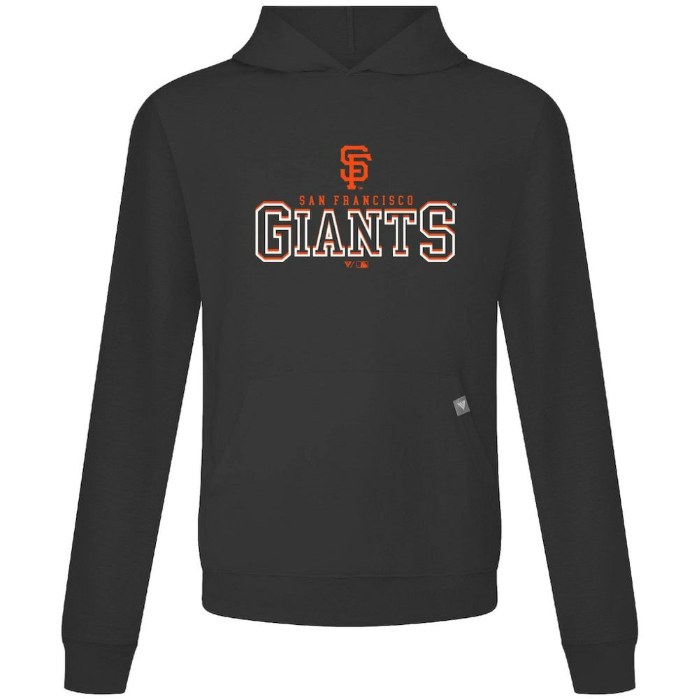 San Francisco Giants Levelwear Relay Journey Pullover Hoodie - Black Hoodies