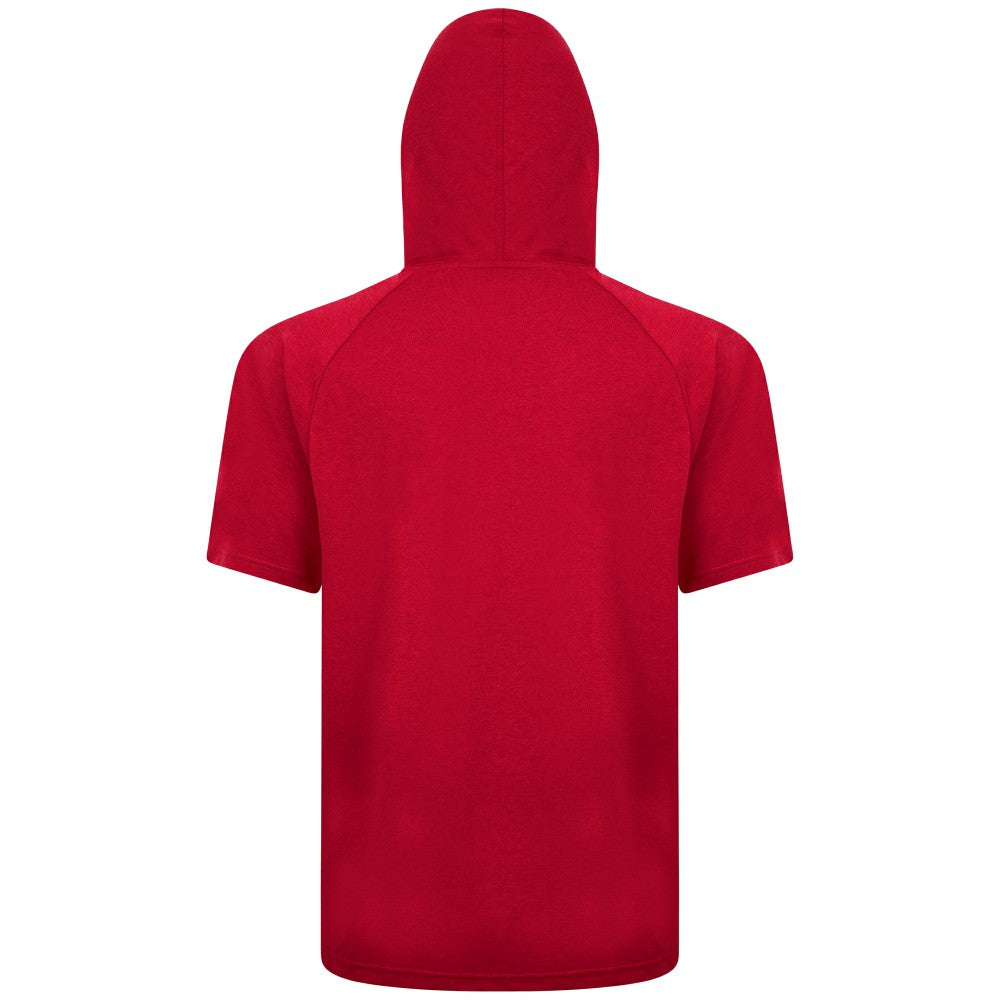 Cincinnati Reds Levelwear Phase Banner Arch Hoodie T-Shirt - Red Hoodies