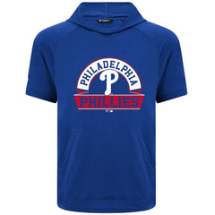 Philadelphia Phillies Levelwear Phase Banner Arch Hoodie T-Shirt - Royal Hoodies