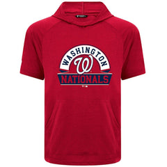 Washington Nationals Levelwear Phase Banner Arch Hoodie T-Shirt - Red Hoodies