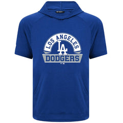 Los Angeles Dodgers Levelwear Phase Banner Arch Hoodie T-Shirt - Royal Hoodies