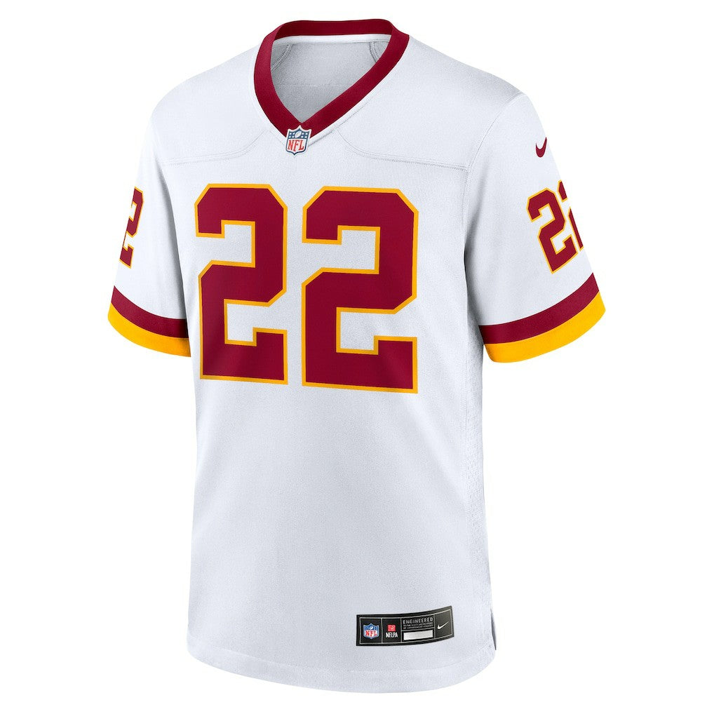 Jacory Croskey-Merritt Washington Commanders Game Super Bowl Era Jersey White