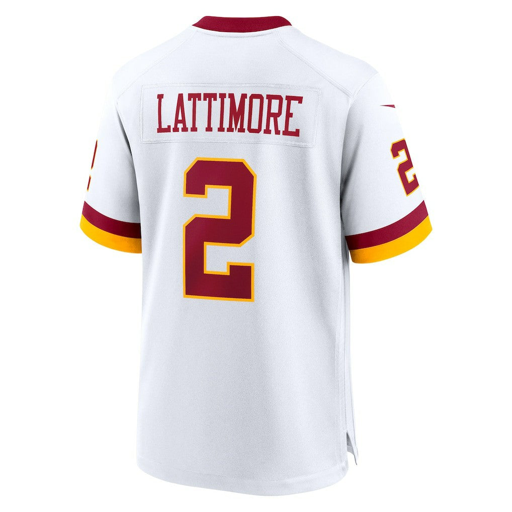 Marshon Lattimore Washington Commanders Game Super Bowl Era Jersey White
