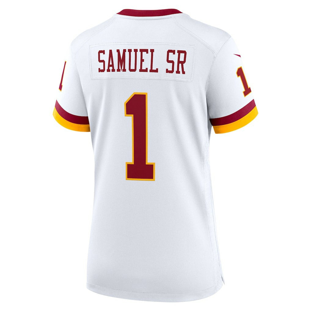 Deebo Samuel Sr Washington Commanders Women's Game Super Bowl Era Jersey White