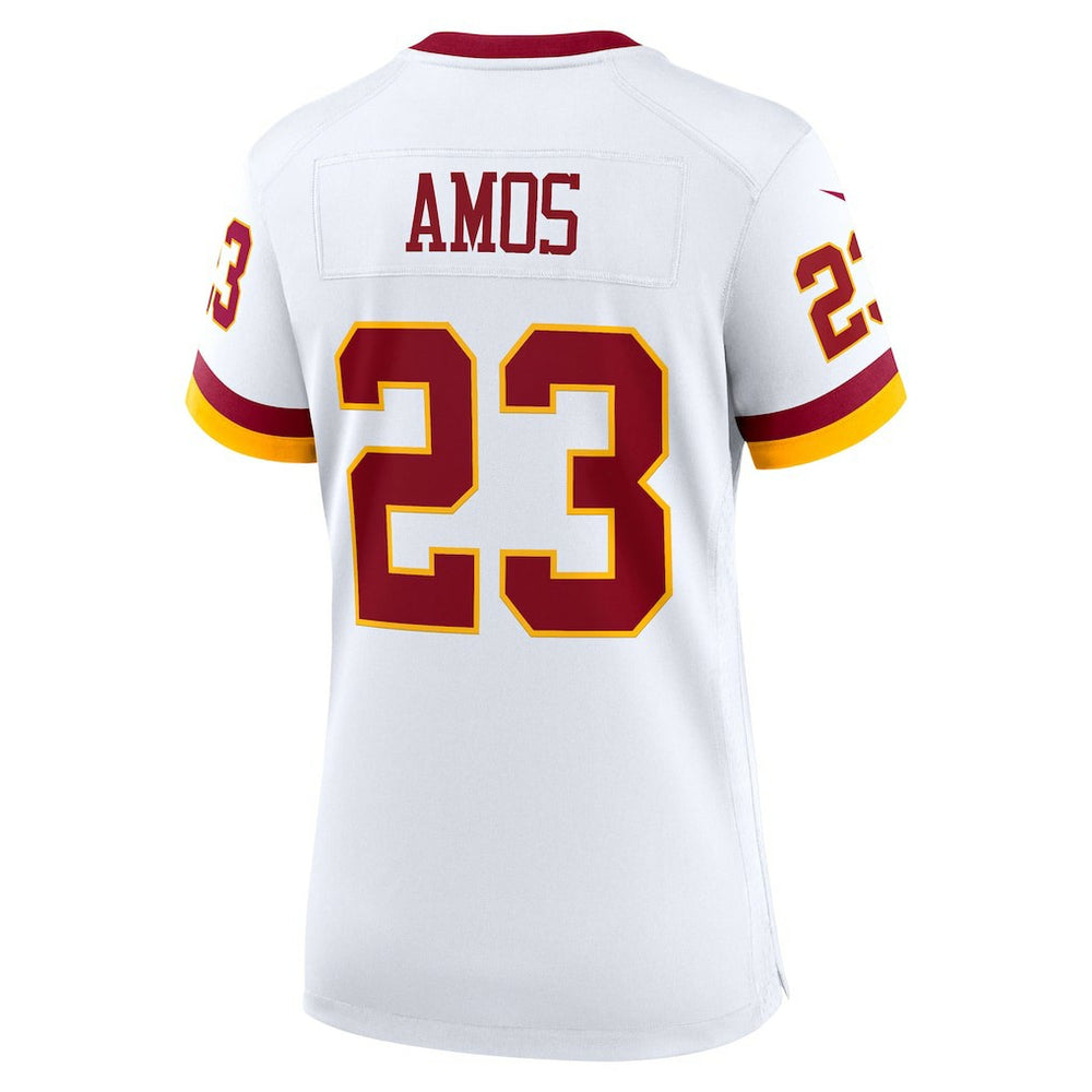 Trey Amos Washington Commanders Women's Game Super Bowl Era Jersey White