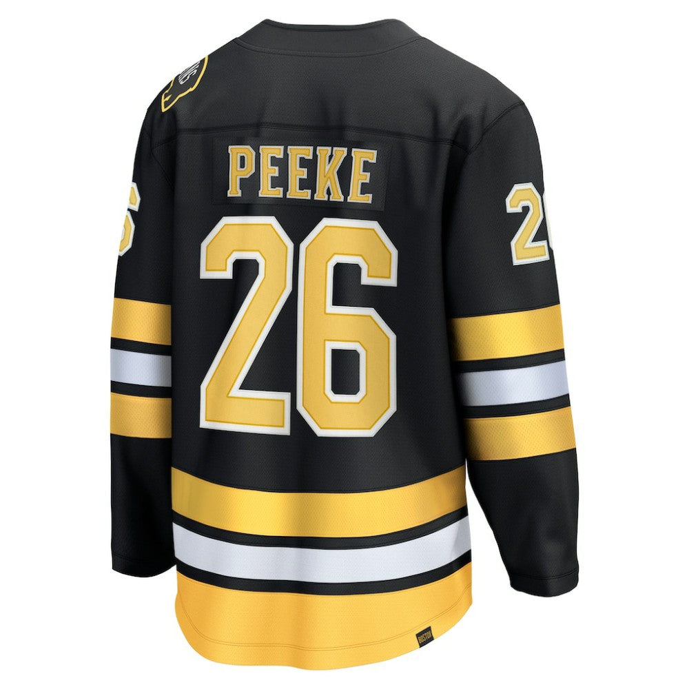 NHL Andrew Peeke Boston Bruins Fanatics Home Breakaway Player Jersey - Black