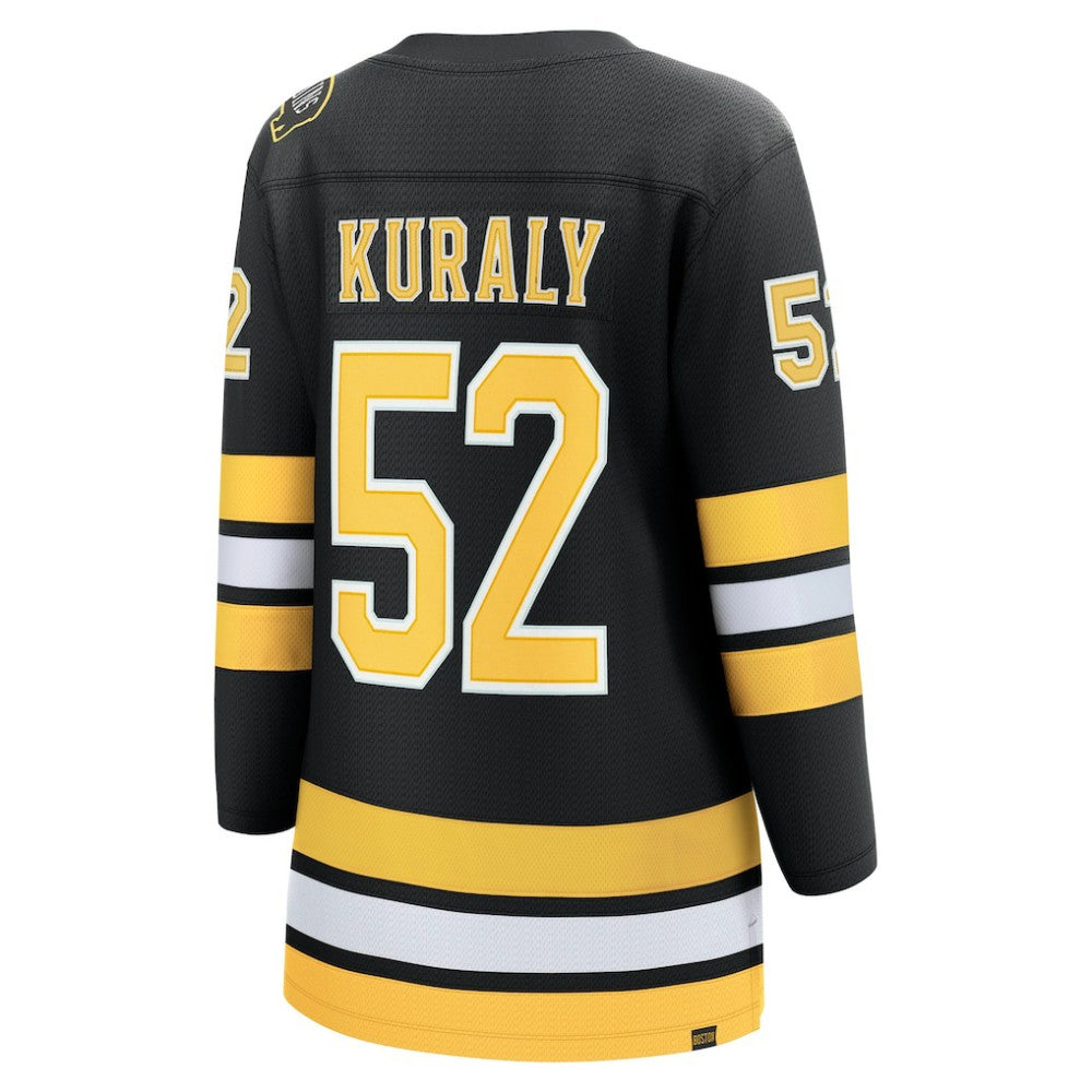 NHL Sean Kuraly Boston Bruins Fanatics Women's Home Breakaway Player Jersey - Black
