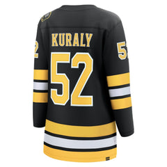 NHL Sean Kuraly Boston Bruins Fanatics Women's Home Breakaway Player Jersey - Black