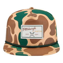 Pittsburgh Pirates New Era Duck 19TWENTY Adjustable Hat - Camo Hats
