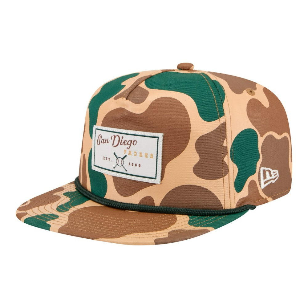 San Diego Padres New Era Duck 19TWENTY Adjustable Hat - Camo Hats