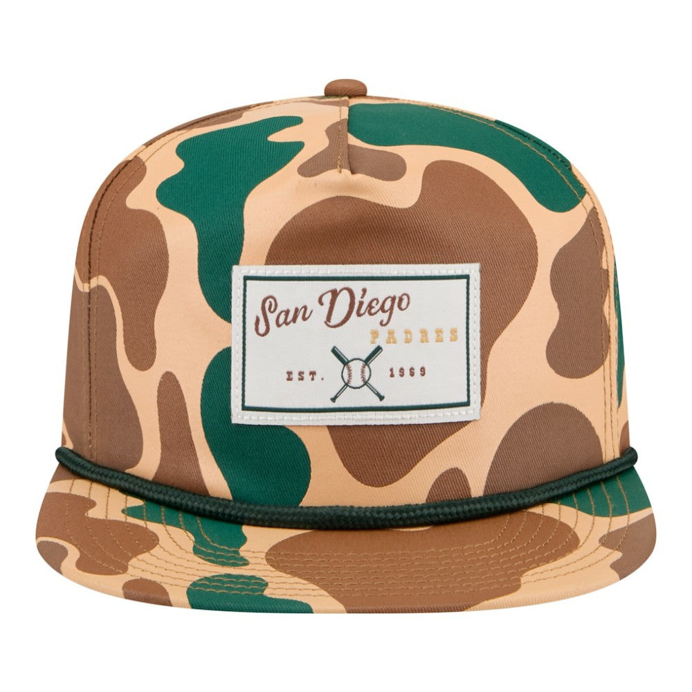 San Diego Padres New Era Duck 19TWENTY Adjustable Hat - Camo Hats