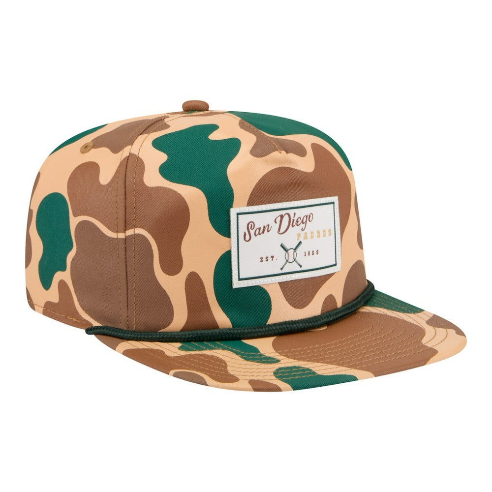 San Diego Padres New Era Duck 19TWENTY Adjustable Hat - Camo Hats