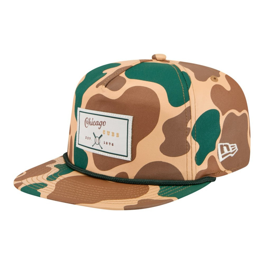 Chicago Cubs New Era Duck 19TWENTY Adjustable Hat - Camo Hats
