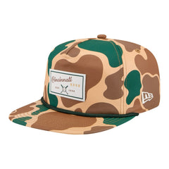 Cincinnati Reds New Era Duck 19TWENTY Adjustable Hat - Camo Hats