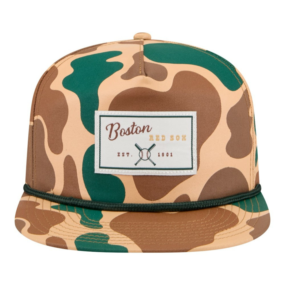 Boston Red Sox New Era Duck 19TWENTY Adjustable Hat - Camo Hats