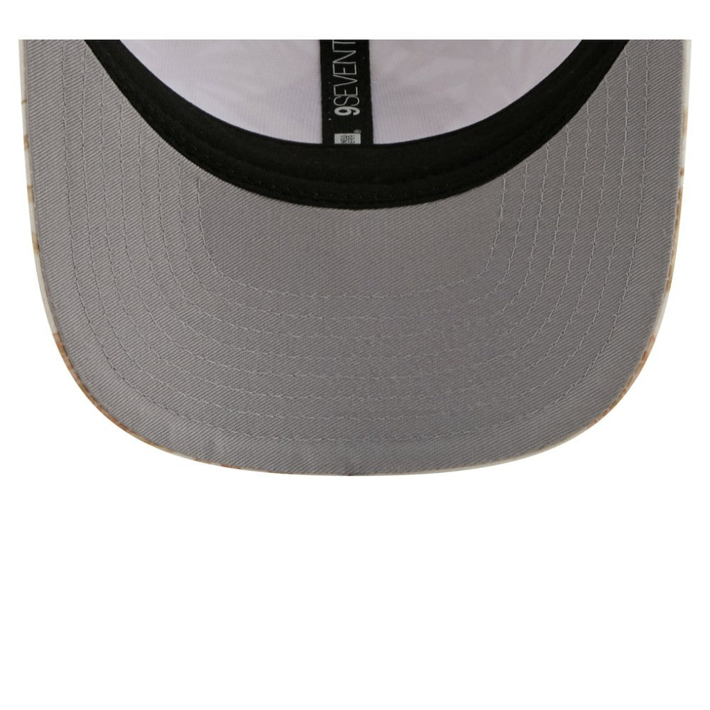 Boston Red Sox New Era Tonal Palm 9SEVENTY Adjustable Trucker Hat - Tan Hats