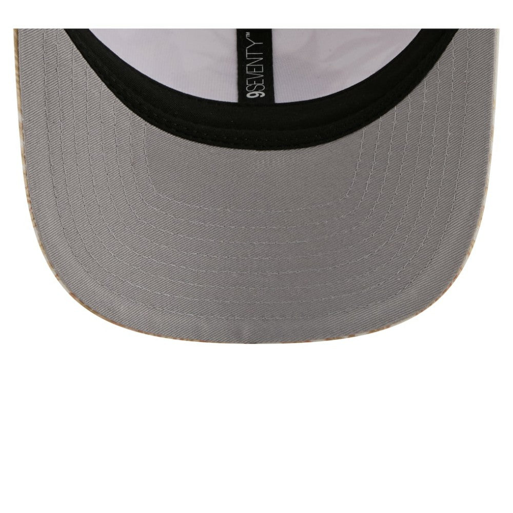 New York Yankees New Era Tonal Palm 9SEVENTY Adjustable Trucker Hat - Tan Hats