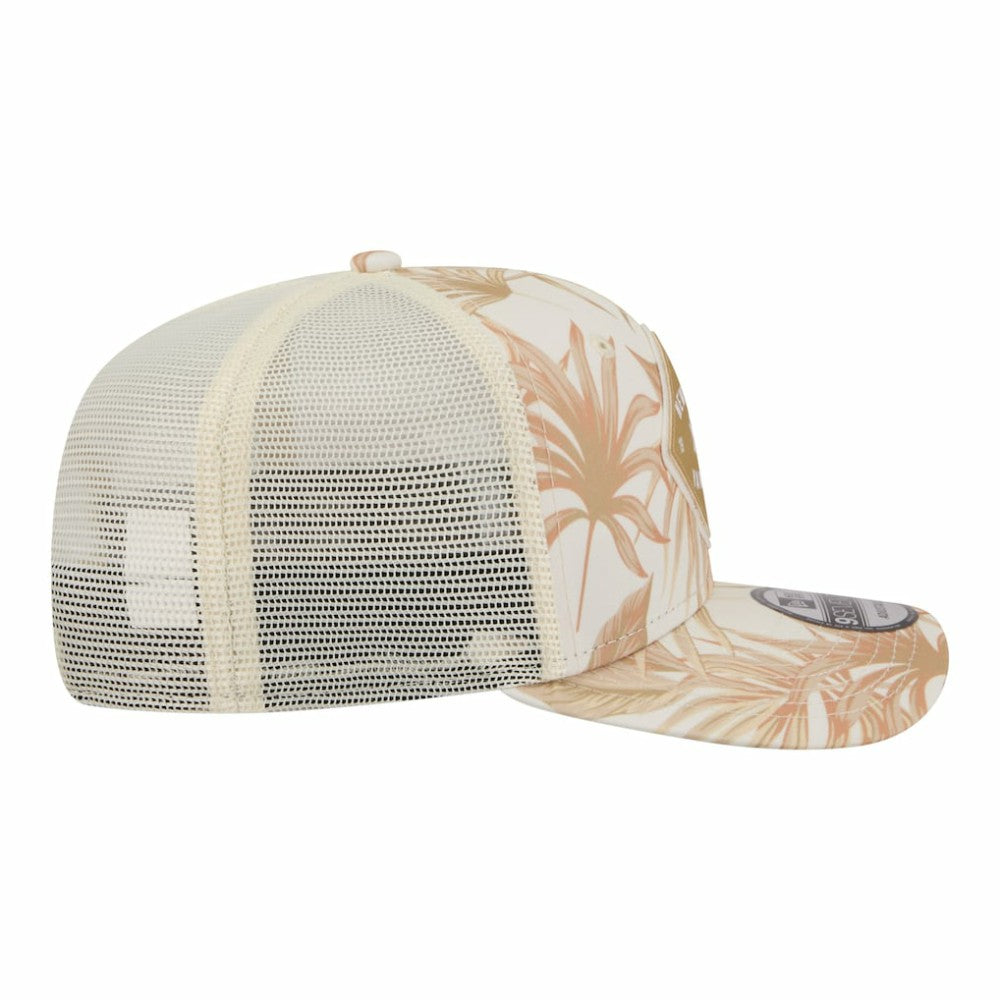 New York Yankees New Era Tonal Palm 9SEVENTY Adjustable Trucker Hat - Tan Hats
