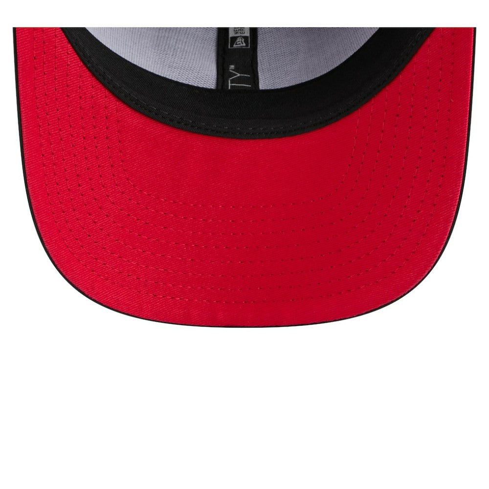 Atlanta Braves New Era Circle 9SEVENTY Adjustable Hat - Black Hats