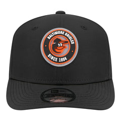 Baltimore Orioles New Era Circle 9SEVENTY Adjustable Hat - Black Hats