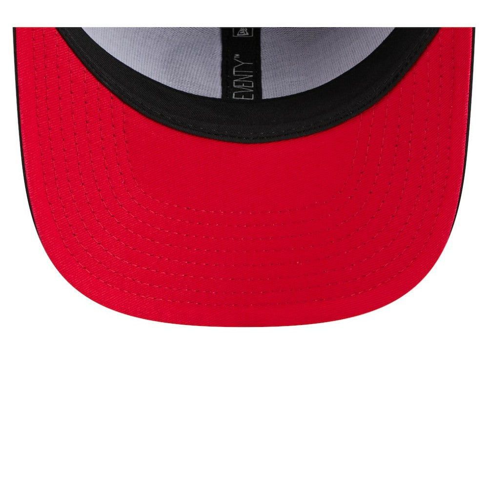 Cincinnati Reds New Era Circle 9SEVENTY Adjustable Hat - Black Hats