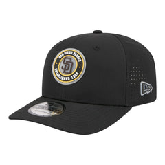 San Diego Padres New Era Circle 9SEVENTY Adjustable Hat - Black Hats