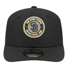 San Diego Padres New Era Circle 9SEVENTY Adjustable Hat - Black Hats