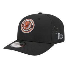 San Francisco Giants New Era Circle 9SEVENTY Adjustable Hat - Black Hats