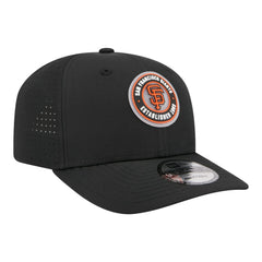 San Francisco Giants New Era Circle 9SEVENTY Adjustable Hat - Black Hats