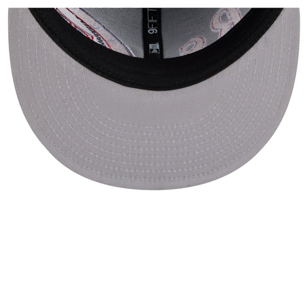 Texas Rangers New Era Stretched Two-Tone 9FIFTY Adjustable Hat - Royal/Red Hats
