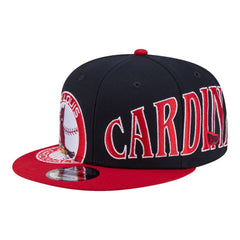 St. Louis Cardinals New Era Stretched Two-Tone 9FIFTY Adjustable Hat - Navy/Red Hats