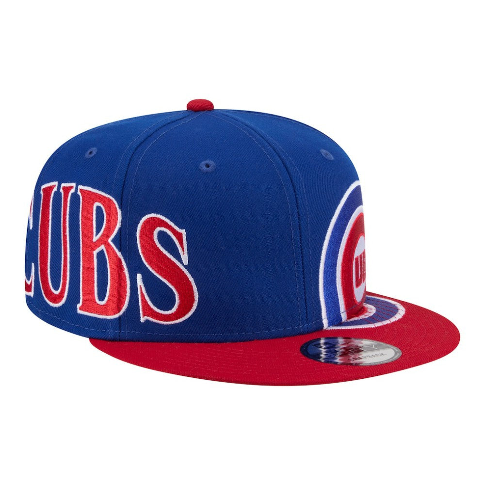 Chicago Cubs New Era Stretched Two-Tone 9FIFTY Adjustable Hat - Royal/Red Hats