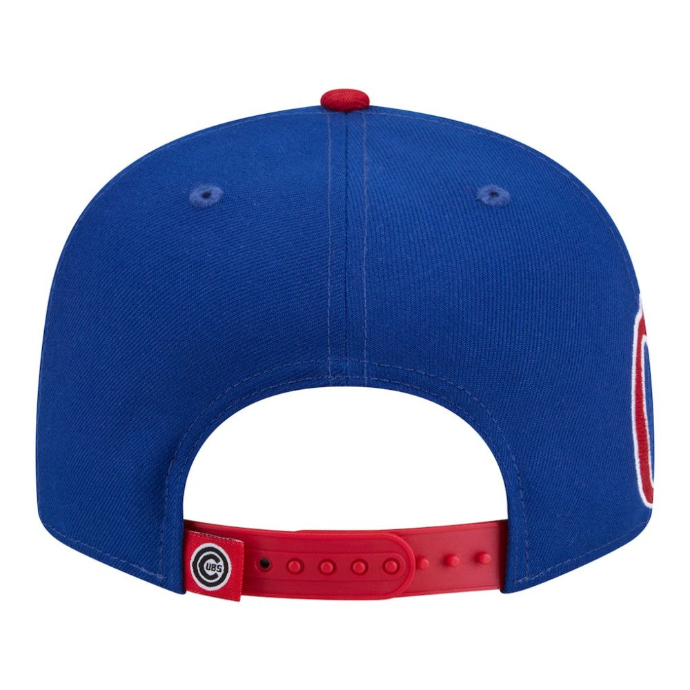 Chicago Cubs New Era Stretched Two-Tone 9FIFTY Adjustable Hat - Royal/Red Hats