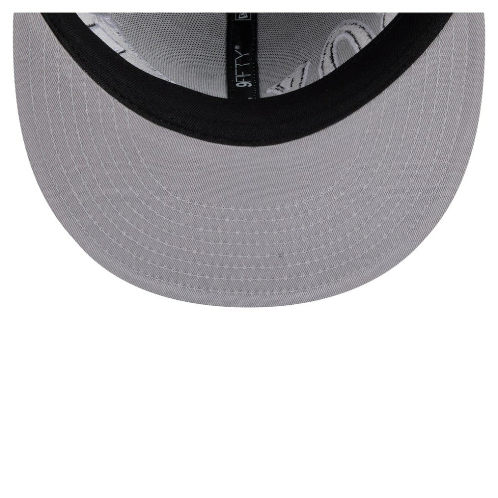 Chicago White Sox New Era Stretched Two-Tone 9FIFTY Adjustable Hat - Gray/Black Hats