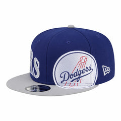 Los Angeles Dodgers New Era Stretched Two-Tone 9FIFTY Adjustable Hat - Royal/Gray Hats