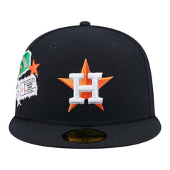 Houston Astros New Era City Patch 59FIFTY Fitted Hat - Navy Hats