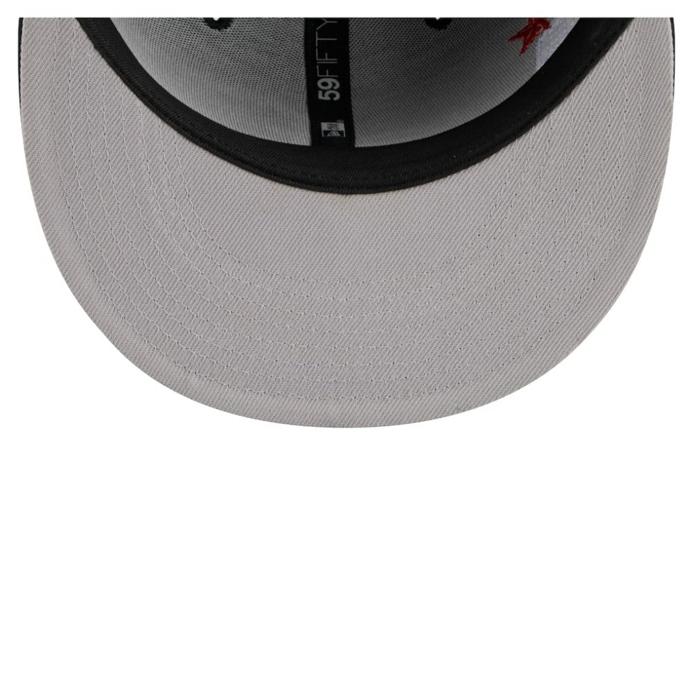 Atlanta Braves New Era City Patch 59FIFTY Fitted Hat - Navy Hats