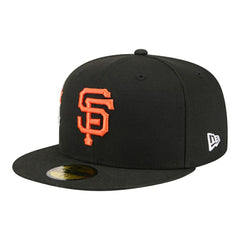 San Francisco Giants New Era City Patch 59FIFTY Fitted Hat - Black Hats