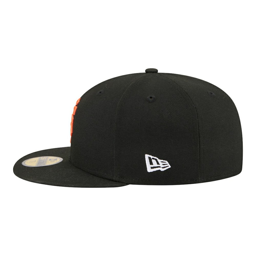 San Francisco Giants New Era City Patch 59FIFTY Fitted Hat - Black Hats