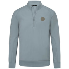 NHL Edmonton Oilers Levelwear Copper Upright Quarter-Zip Pullover - Gray