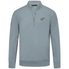 NHL Detroit Red Wings Levelwear Copper Upright Quarter-Zip Pullover - Gray
