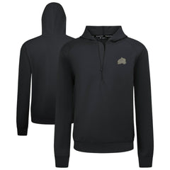 NHL Colorado Avalanche Levelwear Technic Quarter-Zip Pullover Hoodie - Black