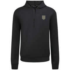 NHL Vegas Golden Knights Levelwear Technic Quarter-Zip Pullover Hoodie - Black