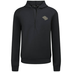 NHL Utah Mammoth Levelwear Technic Quarter-Zip Pullover Hoodie - Black