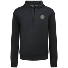 NHL Edmonton Oilers Levelwear Technic Quarter-Zip Pullover Hoodie - Black