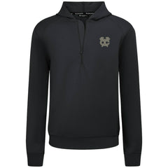 NHL Chicago Blackhawks Levelwear Technic Quarter-Zip Pullover Hoodie - Black